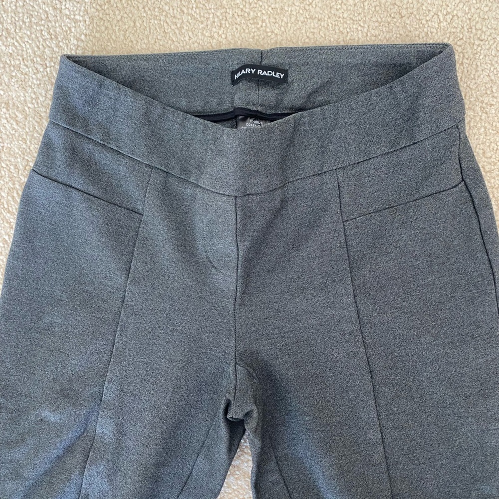 Hilary Radley Narrow Leg Stretch Pull-on Slim Fit Ponte Pants size XS